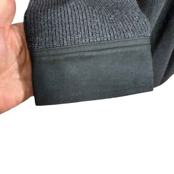 Banana Republic Heritage Merino Wool Utility Coat | Leather Trim | XL - Picture 9 of 15